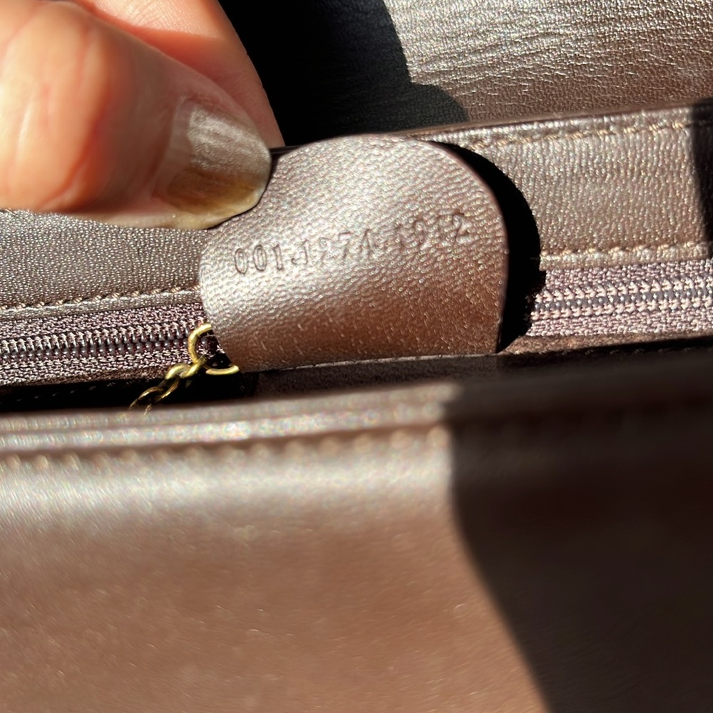 Auth. Vintage Gucci By Tom Ford Era Leather Shoulder Handbag ~ in Dark Brown - Picture 10 of 16